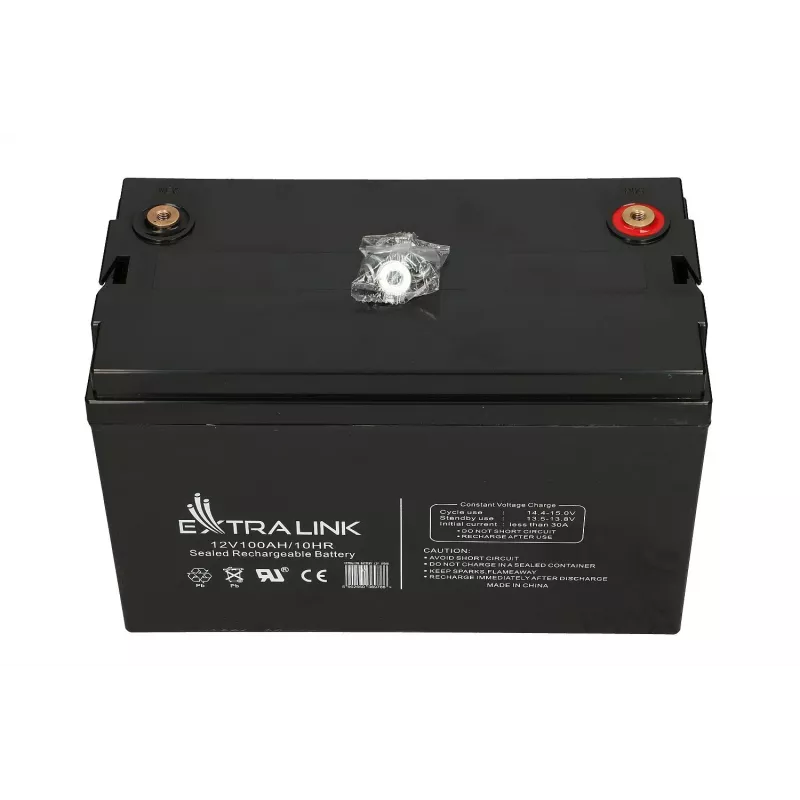 Extralink accu AGM 12V 100Ah onderhoudsvrij