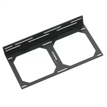 Barrow 240 mm radiatorbeugel - zwart