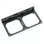 Barrow 240 mm radiatorbeugel - zwart