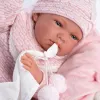 Pop 73860 babypop Nica op roze deken 38 cm Llorens
