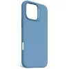 Decoded D25IPO16PMBCS9AE AntiMicrobial siliconen achterkant voor iPhone 16 Pro Max, lichtblauw