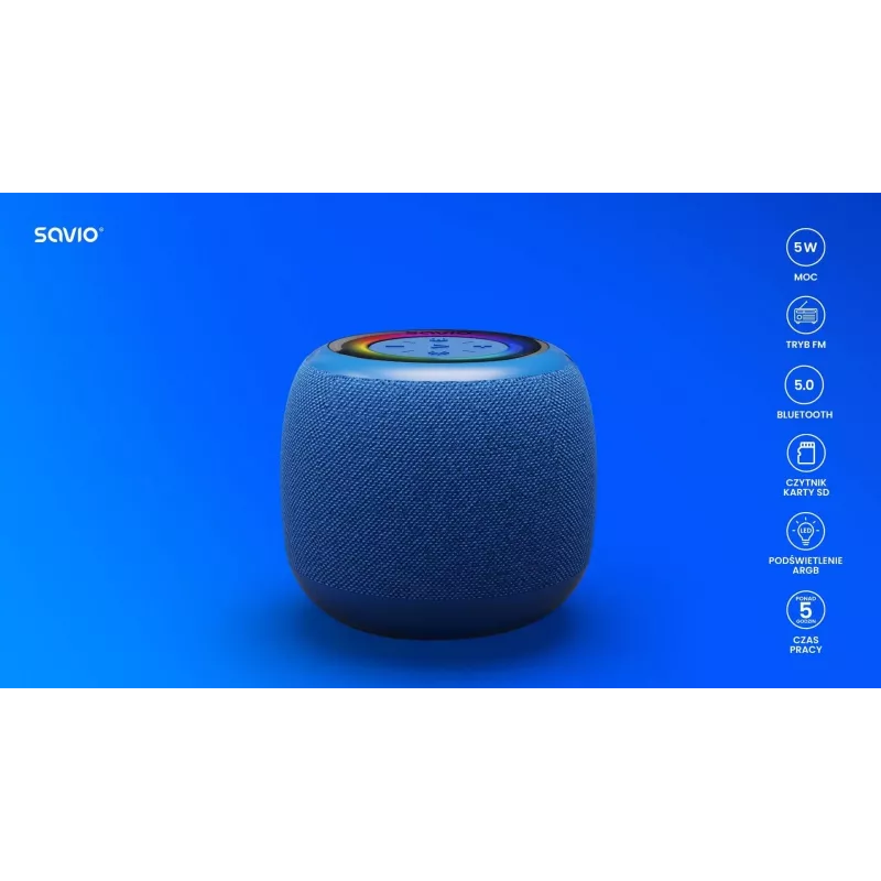 Savio BS-042 bluetooth-luidspreker 5 W