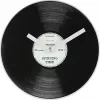 NeXtime klok 5163 Little Spinning Time, Ø20 cm, wand, zwart