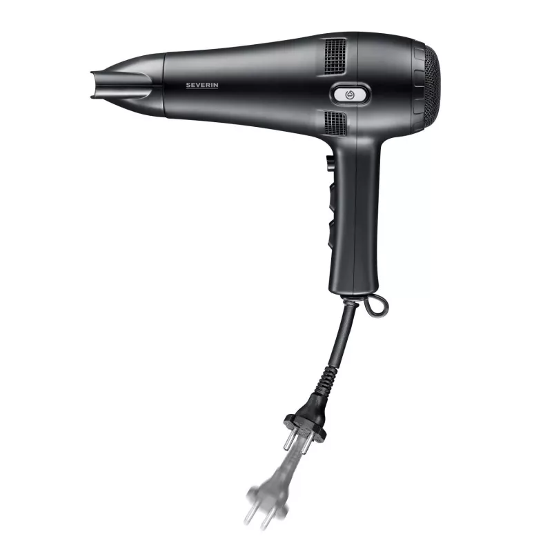 Haardroger Severin HT 0165 2100 W zwart kabellengte 1,8 m
