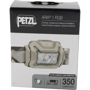 Petzl ARIA 1 RGB hoofdlamp camo (E069BB01)