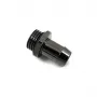 XSPC fitting recht G1/4 inch AG naar 10 mm ID - verchroomd zwart
