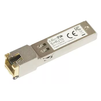 Mikrotik S+RJ10 netwerk-transceivermodule 10000 Mbit/s SFP+