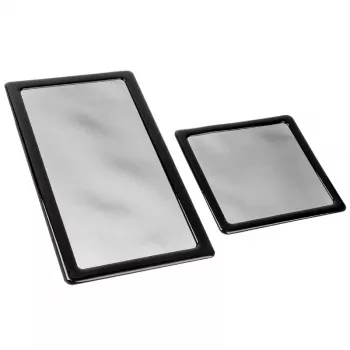 Stoffilter DEMCiflex 0702 voor mini-tower behuizingen, zwart, 2-pack