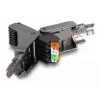Netwerkkabel DeLOCK RJ45-stekker Cat.8.1 STP gereedschapsvrij zwart