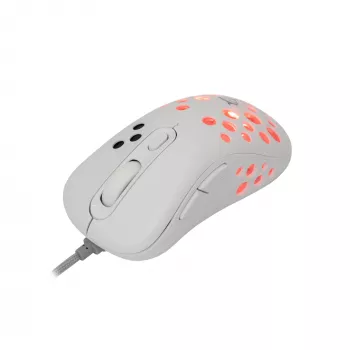 Muis White Shark GM-5013 Azrael wit USB