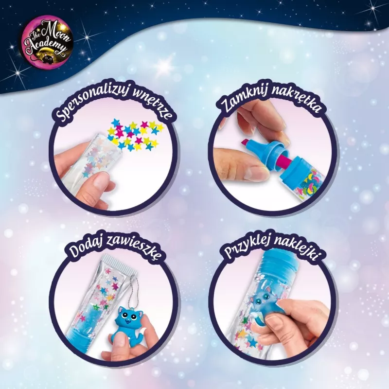 Markeerstiftenset Liscianigiochi Moon Academy — set Moon-markeerstiften (304-PL110568)