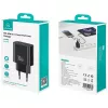 USAMS oplader USA001631 30W met 1x USB-C en 1x USB-A snelladen