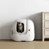 Open kattenbak PETKIT Purobot Max Pro — wit, 657×538×603 mm, 12-V-adapter
