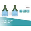 Netwerk-patchkabel DIGITUS CAT5e U/UTP, 3 m, RJ-45 naar RJ-45, groen