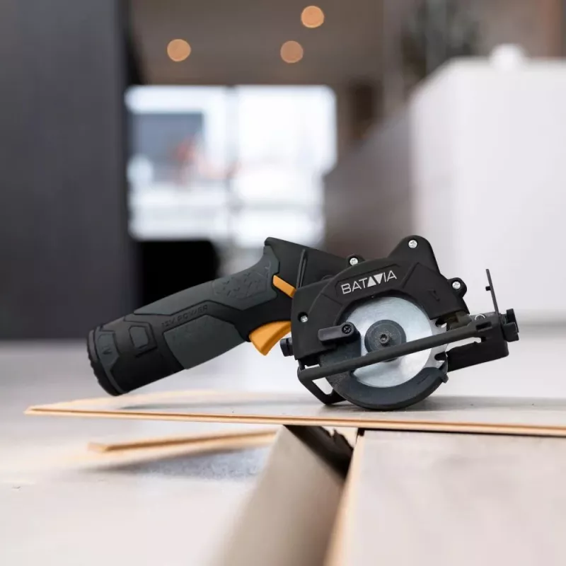 Batavia B.V. | 12V accu-handcirkelzaag 85 mm - Fixxpack 2.0 set (incl. 2,0 Ah accu & USB-C-laadkabel)