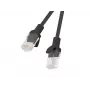 Lanberg PCU5-20CC-0200-BK Cat5e U/UTP patchkabel 2 m, zwart, verpakking van 10