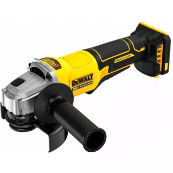 Haakse slijper DEWALT DCG408NT accu 18 volt geel/zwart