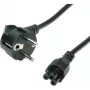 VALUE netkabel. notebook-BU zwart - stroom/voeding - 0,8 m (19.99.1027)