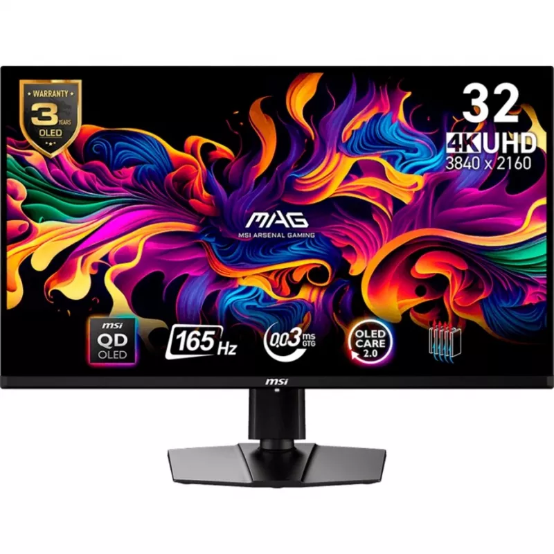 Monitor MSI MAG 321UPDE QD-OLED 31,5 inch Ultra HD 4K OLED