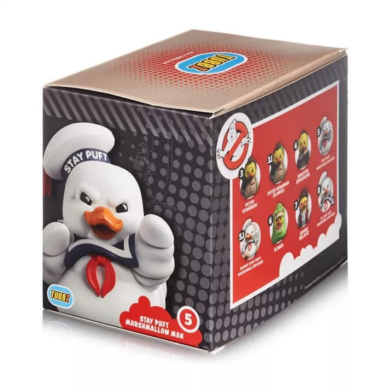 TUBBZ verzamelbadeend - Ghostbusters Stay Puft 9cm