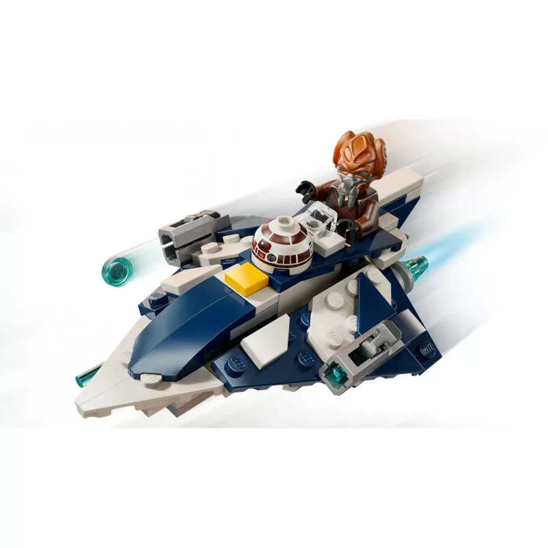 LEGO Microfighter Star Wars Plo Koons Jedi Starfighter 75400 — 89 onderdelen, 1 minifiguur, leeftijd 6+