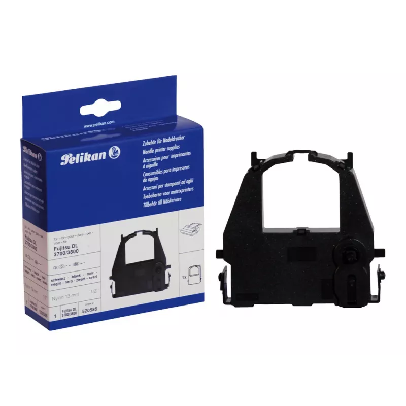 Pelikan lint voor Fujitsu DL3700/3800 520585 BK 8,5M/13mm