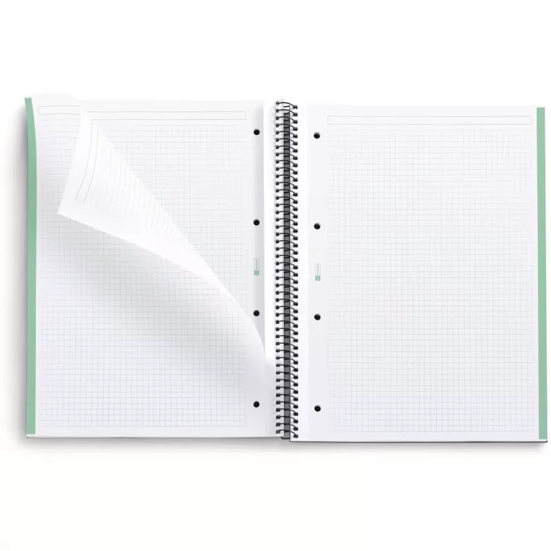 Schrijfblok MAUL A609155 A4 80 vel groen geruit