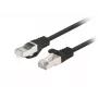 Lanberg PCF6-20CC-0150-BK Cat.6 F/UTP patchkabel, 1,5 m, zwart, 10-pack