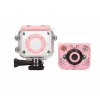 Digitale kindersportcamera Extralink H18 roze – IP68, 1080p, 2-inch scherm