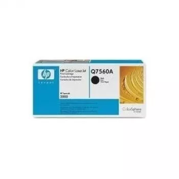 HP 314A zwart originele LaserJet tonercartridge (Q7560A) voor kleur LaserJet 2700, 2700n, 3000, 3000d