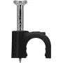 Goobay Kabelclip 5 mm, zwart (64678)