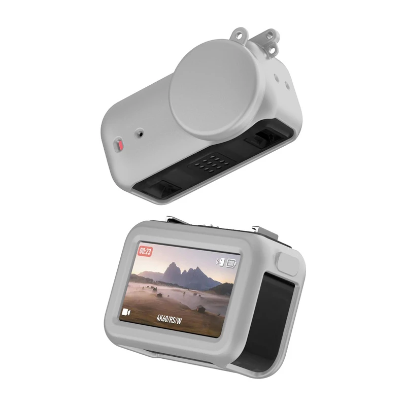 Silicone beschermhoes Puluz voor DJI Osmo Nano (grijs)