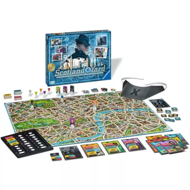 Ravensburger 27515 Scotland Yard bordspel (nieuwe editie), 2-6 spelers