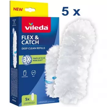 VILEDA Flex&Catch verenstoffer-onderdelen 177664 - 5 vervangende inzetstukken