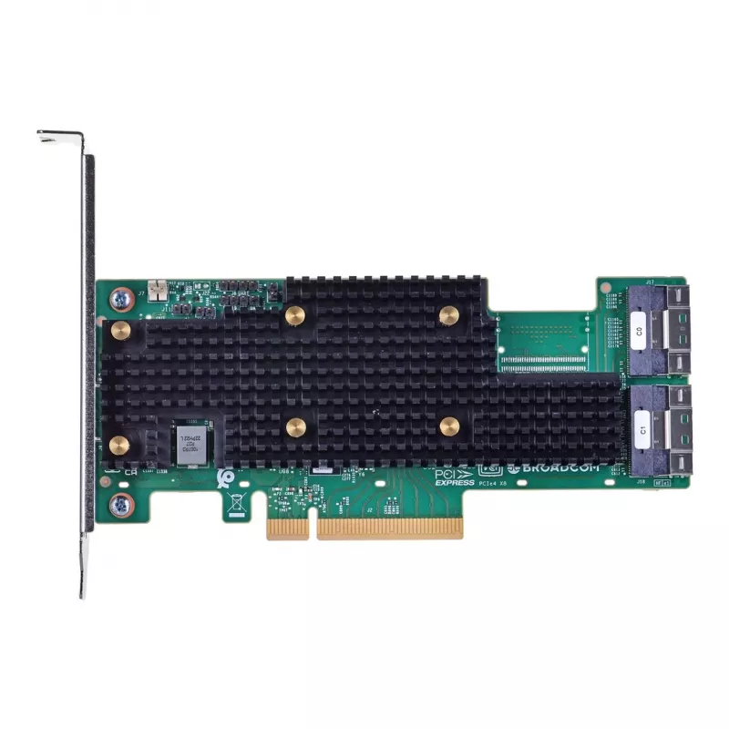Broadcom BCM HBA 9600-16i SAS/SATA/NVMe interfacekaarten/adapters intern SFF-8654