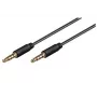 Microconnect IPOD013 audiokabel 3 m 3,5 mm zwart