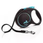 Rollijn Flexi flexi Black Design M — 5 m lengte, banduitvoering, max. belasting 25 kg, ergonomische greep