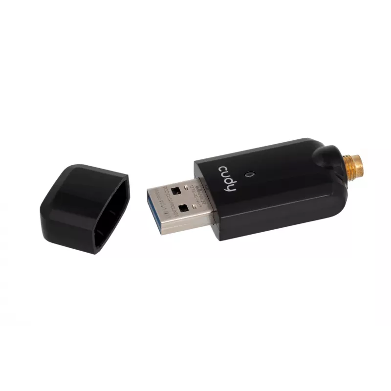 Netwerkkaart Cudy WU1400 WLAN 867 Mbit/s USB dualband Wi-Fi 5