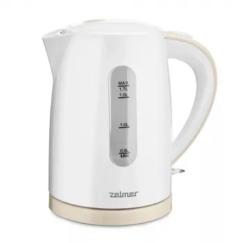 Elektrische waterkoker Zelmer 1,7 L 2200 W wit