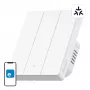 WiFi slimme wandschakelaar Sonoff M5-3C-80W 3-kanaals voor frame