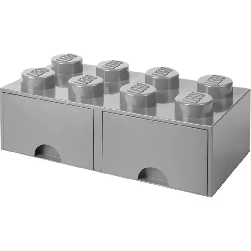 Room Copenhagen - LEGO Brick Drawers 8 - grijs (40061740) (40061740)