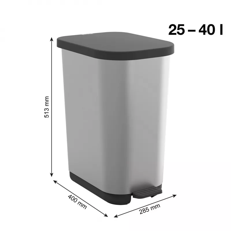 ROTHO Ribo Silver - Pedaalemmer – 35l