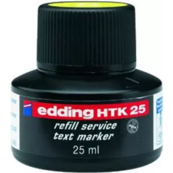 Markervulinkt Edding HTK 25 geel 25 ml 1 stuk