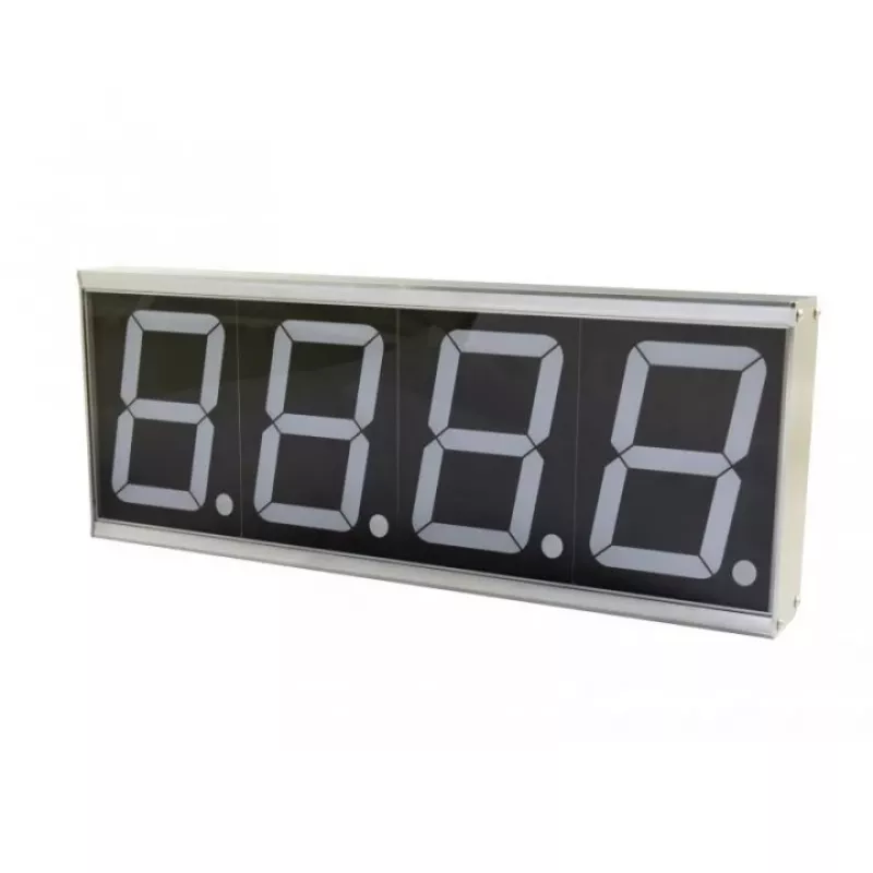 ALLNET ALL-POE-CNT-1 digitale wandklok rechthoekig grijs wandklok (ALL-PoE-CNT-1)