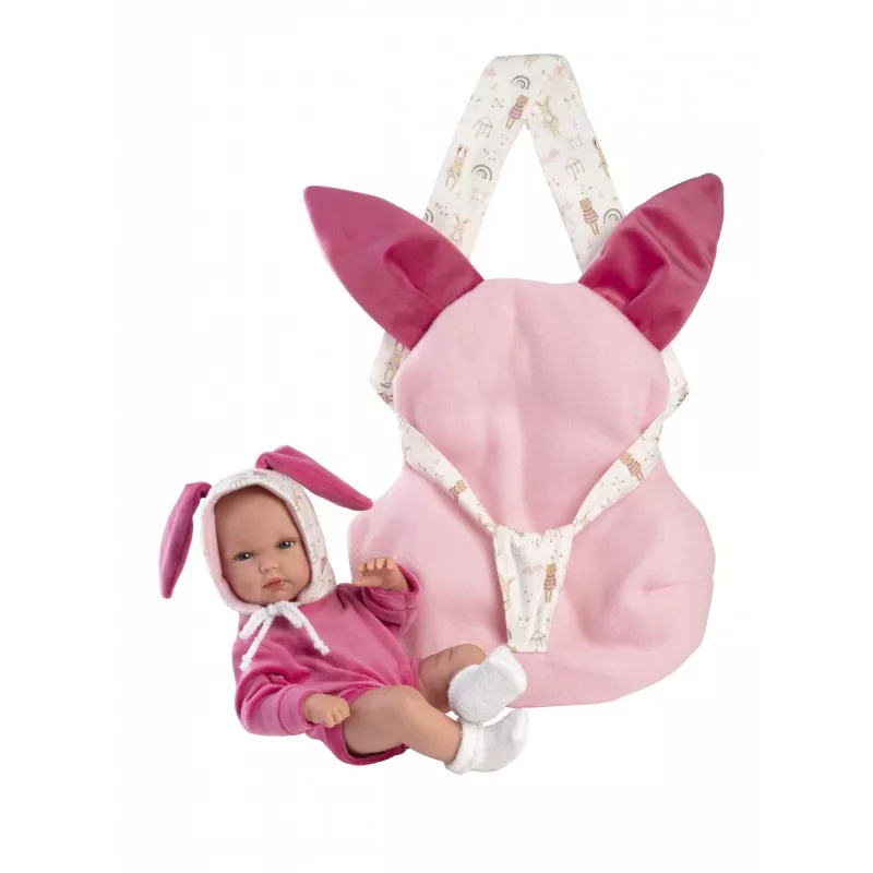 Babypop Llorens 35 cm vinyl met realistische kenmerken en zachte lichaam