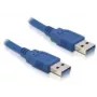 USB-kabel DeLOCK USB 3.0-A stekker/stekker – 1 m
