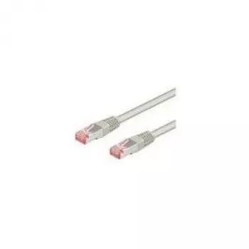 Wentronic Goobay CAT 6 patchkabel, S/FTP (PiMF), grijs, 0,25 m - CCA-kopermengsel (93371)