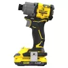 Stanley SFMCF830D2K-QW borstelloze slagschroevendraaier, 2×2,0 Ah, 3200 tpm, zwart/geel
