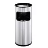 Durable as-/afvalbak - rond - 17 L - metaal