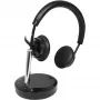 Draadloze headset Plusonic W320 Dual DECT stereo — draadloze DECT-stereoheadset, dual-basis-ondersteuning